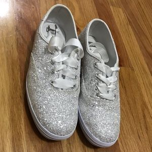 White Kate Spade Keds